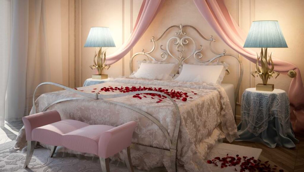 romantic bedroom lamps