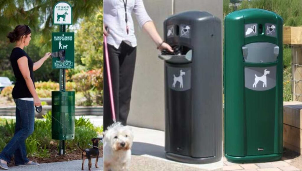 poop disposal dog parks