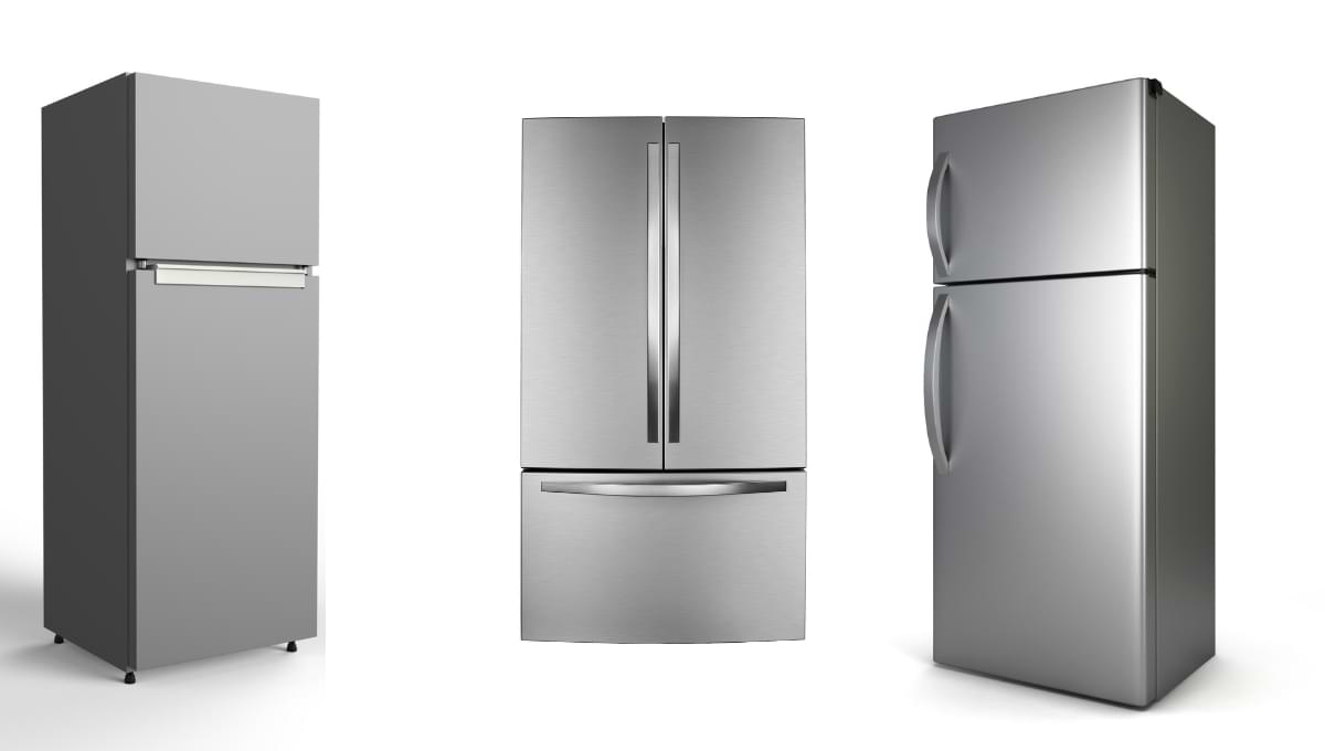 narrow fridges